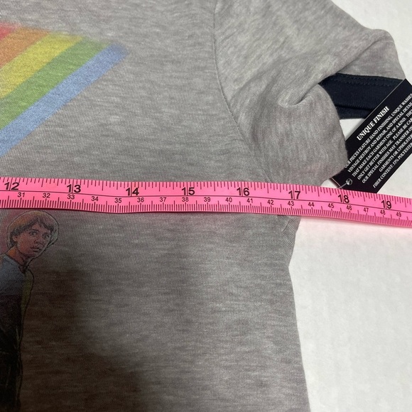 Stranger Things Graphic Ringer T-Shirt – Netflix Retro 80s Style Tee size s - Picture 8 of 12